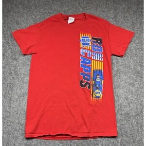 Ron Capps Nascar Napa Unisex Small Graphic T-Shirt‎ Red Double Sided Racecars